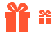 Gift icons