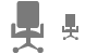 Office chair icons