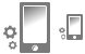 Phone settings icons