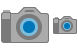 Photo camera icons