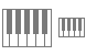 Piano icons