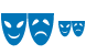 Theater symbol icons