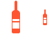 Wine bottle icons