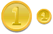 Coin icons