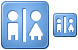 Toilet icons