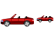 Cabriolet icons