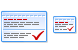 Cheque icons