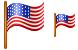 USA flag icons