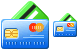 Bank cards icons