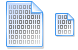 Binary data icons