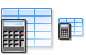 Calculate table icon