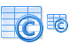 Copyright table icon