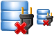 Disconnect database icons