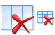 Erase table icon