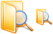 Find in folder icon