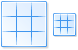 Grid 3x3 icon