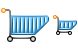 Hand cart icon