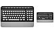 Keyboard icons