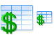 Money table icon