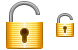 Open lock icon