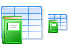 Table glossary icons