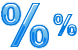 Blue percent ico