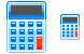 Calculator icons