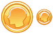 Coin icons