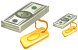 Bank account icons