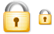 Close lock icons