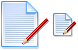 Edit document icons