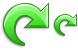 Green redo icons