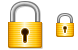 Lock icons