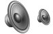 Loud speaker icons