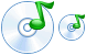 Music disk icons