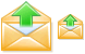 Send letter icons