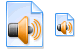 Sound file icons