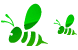 Bee icons