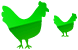 Chicken icons