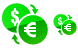Conversion of currency icons