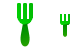 Fork icons