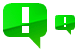 Message attention icons