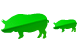 Pig icons