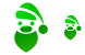 Santa Claus icons