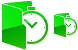 Scheduled icons