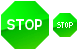 Stop sign icons