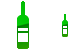 Wine bottle icons