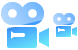 Camcorder icons