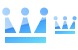 Crown icons