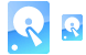 Hard disk icons